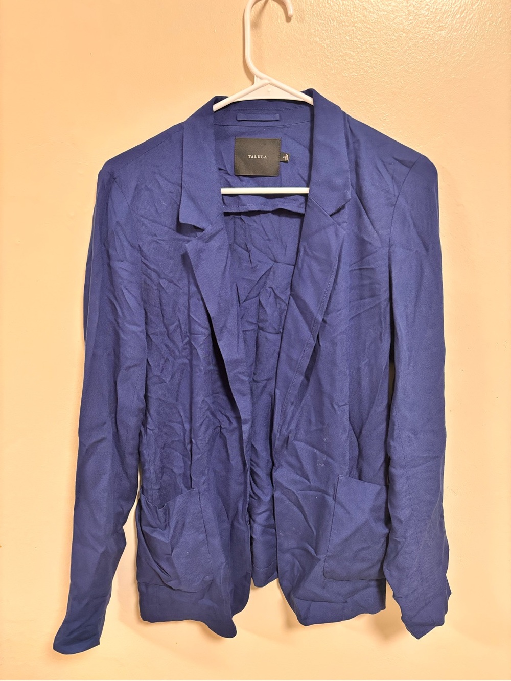 Talula Women’s Cobalt Blue Open-Front Blazer Jacket
